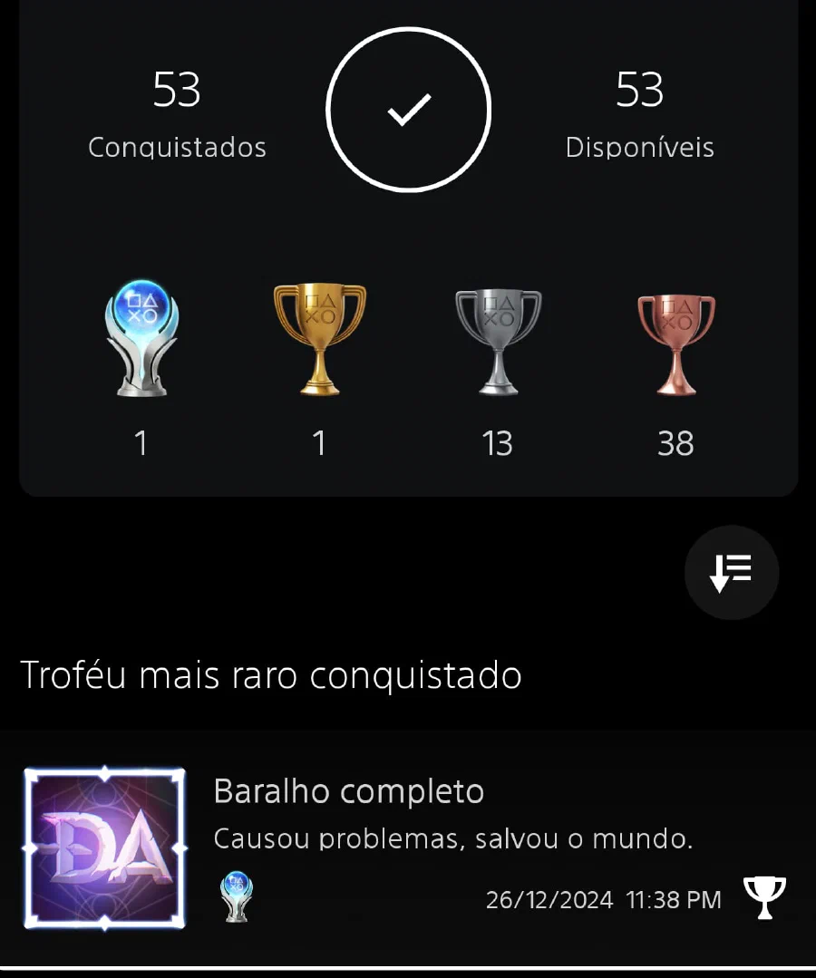 Un platino muy fácil de conseguir. Platina