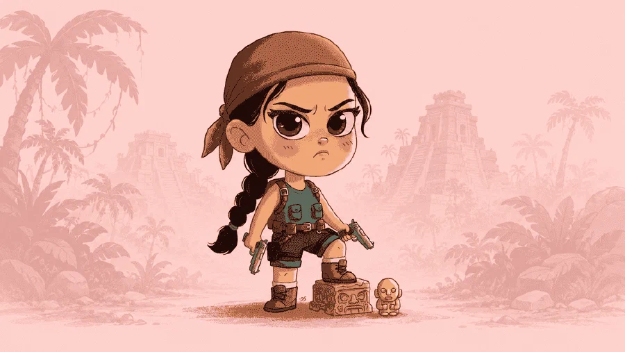 ‘Lara Croft, ¡la asesina en serie!’