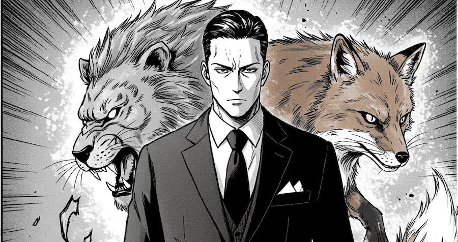 ¿Ser un león y un zorro? ¿Un furry? Tal vez.