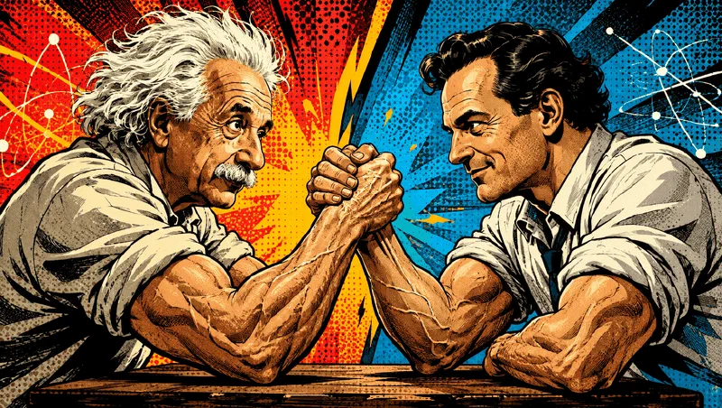 El tiempo: Feynman vs Einstein