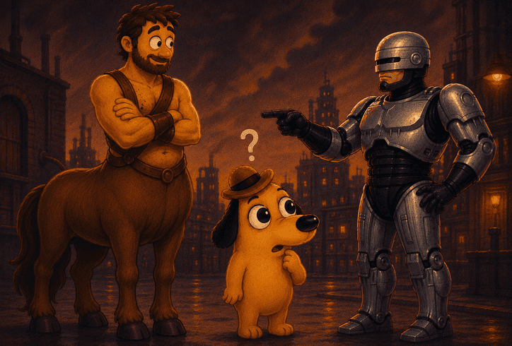 Robocop vs Cenaturo - que treta!