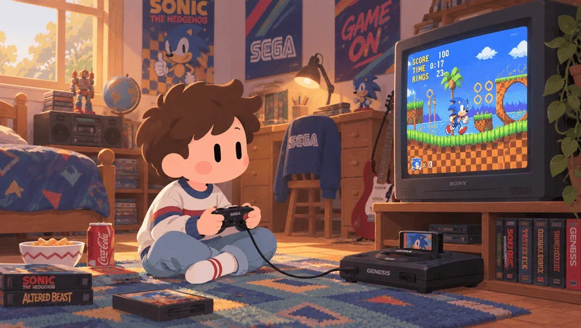Quem não jogou Sonic?