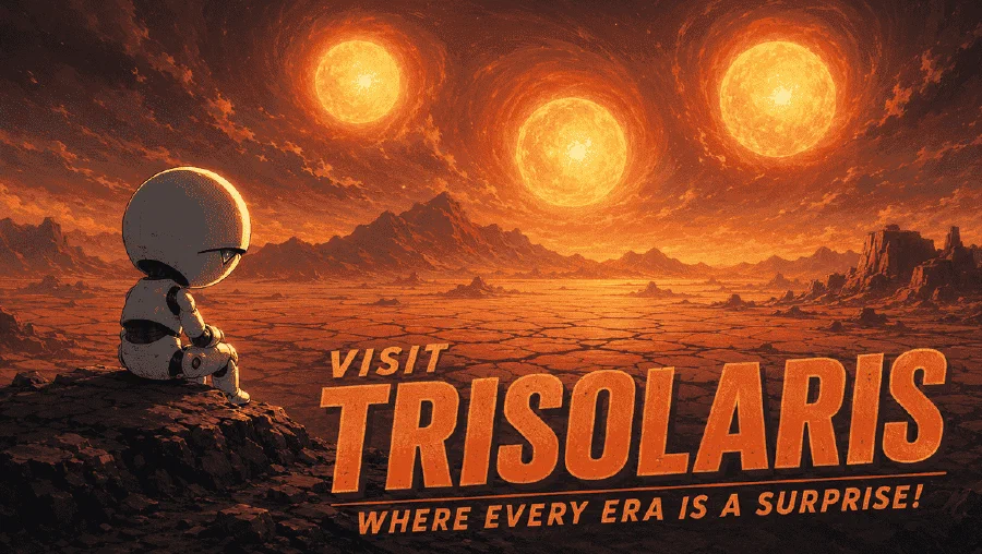 ¡Paseos abiertos hasta Trisolaris! ¿Vamos?